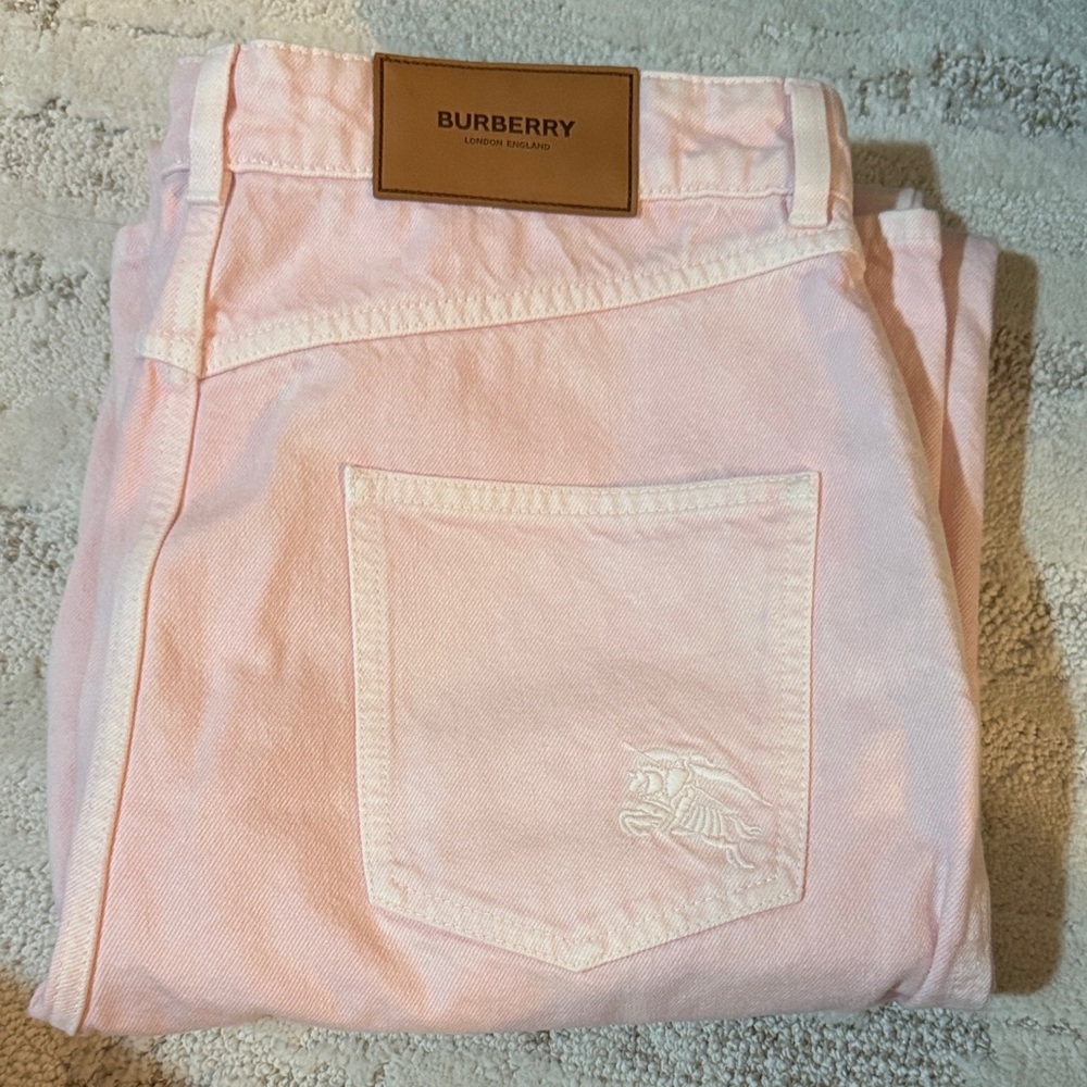 Burberry Light Pink Women's Jeans
